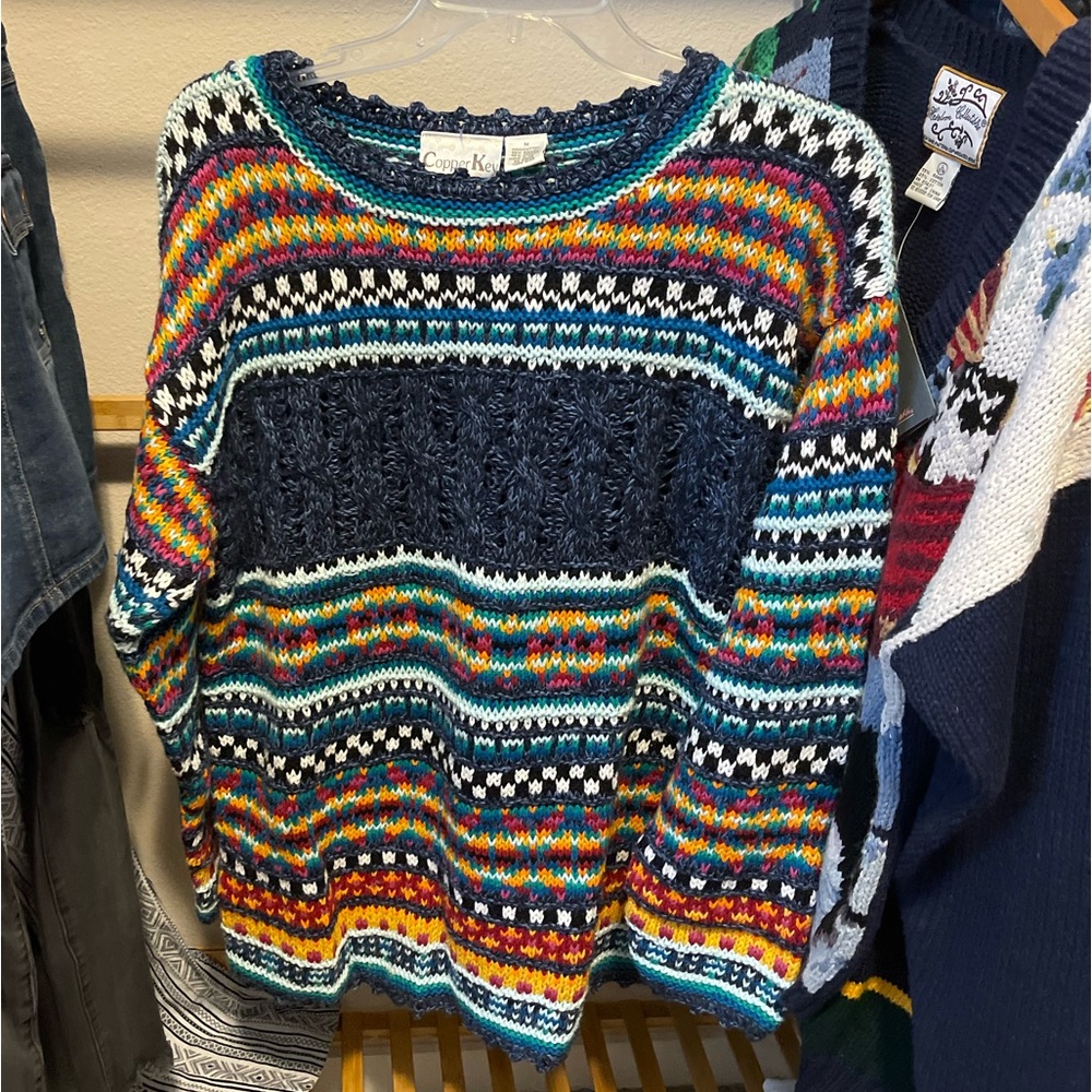 Vintage Cooper Key sweater